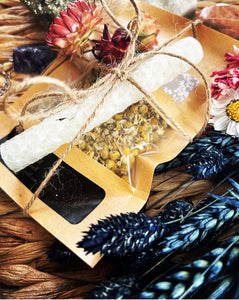 Chamomile Magick Tea & Spell Candle Gift Set