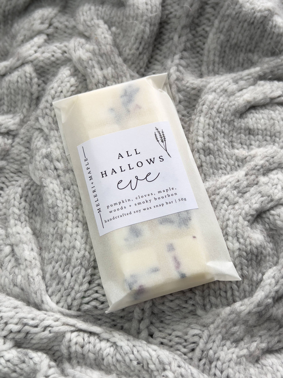 All Hallows Eve Scented Snap Bar Wax Melt