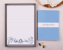 Letter Writing Paper Set | A5 Cowboy Rodeo Gift Box: Presentation Pack - Grey Gift Box / Lined