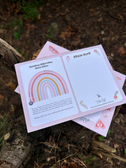 A6 Rainbow Brain Break Planner 🌈