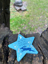 REACH FOR THE STARS HARE HANGING DECORATION