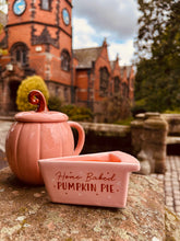 PINK CURLY PUMPKIN LIDDED MUG