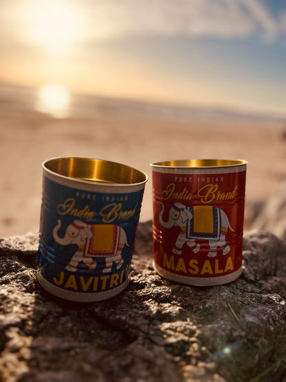 Storage tins (set of 2) - Masala and javitri