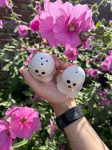 GHOST SALT AND PEPPER SHAKERS