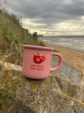 PINK HOT COCOA AND CHILL MUG