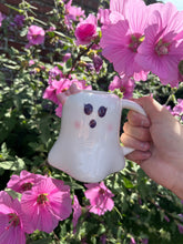 MISS BOO GHOST SHAPED MUG WITH BOW