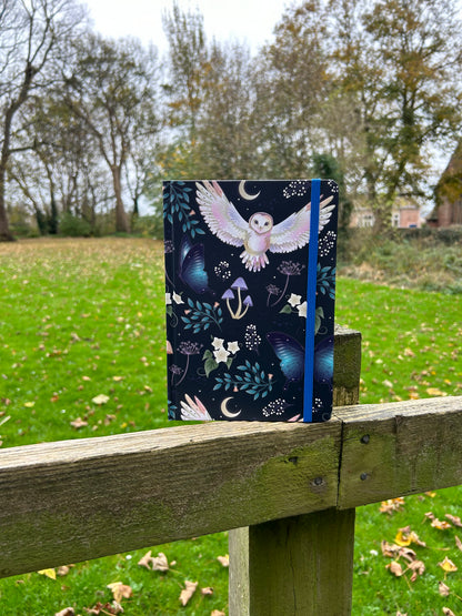 NIGHT FLIGHT OWL A5 NOTEBOOK