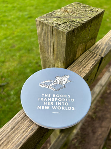 Single Ceramic Coaster- Roald Dahl (Matilda)