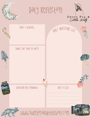 Digital Download~Daily Reflection Planner
