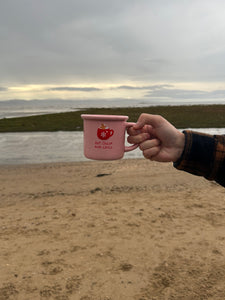 PINK HOT COCOA AND CHILL MUG