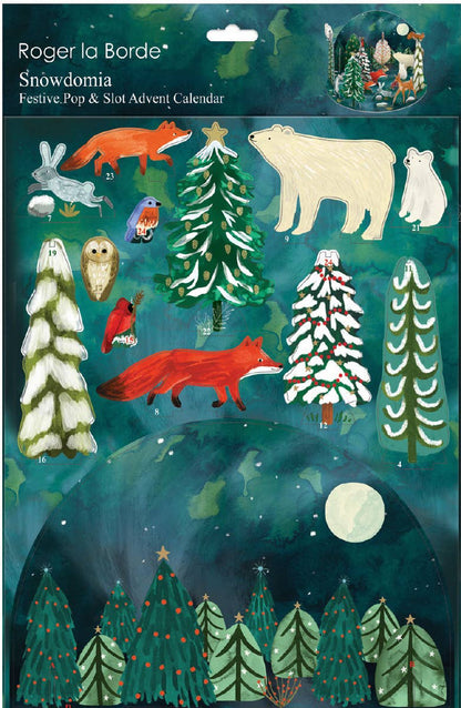 Northern Lights Pop & Slot 3D Advent Calendar