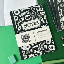 Skull and Bones Dot Grid Notebook 💀
