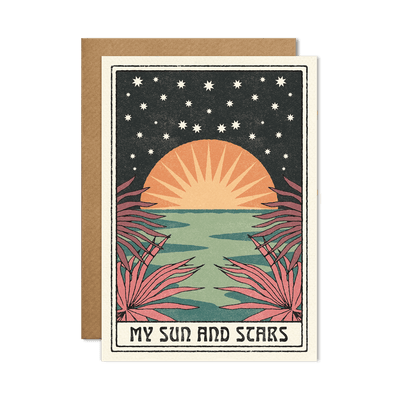 My Sun and Stars Card