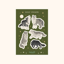 Wolves Sticker Sheet - Fantasy Book & Journaling Gifts