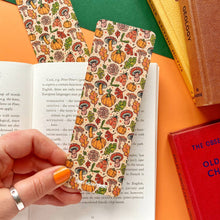 Autumn Pattern Bookmark 🍄