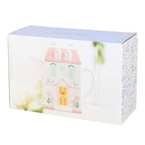 Pastel House Shaped Teapot