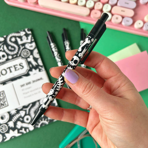 Skull and Bones Ballpoint Pen 💀