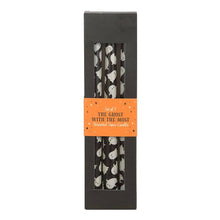 Set of 3 Halloween Ghost Print Taper Candles