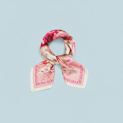 Penelope Pink Square Scarf