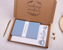 Letter Writing Paper Set | A5 Cowboy Rodeo Gift Box: Presentation Pack - Grey Gift Box / Lined