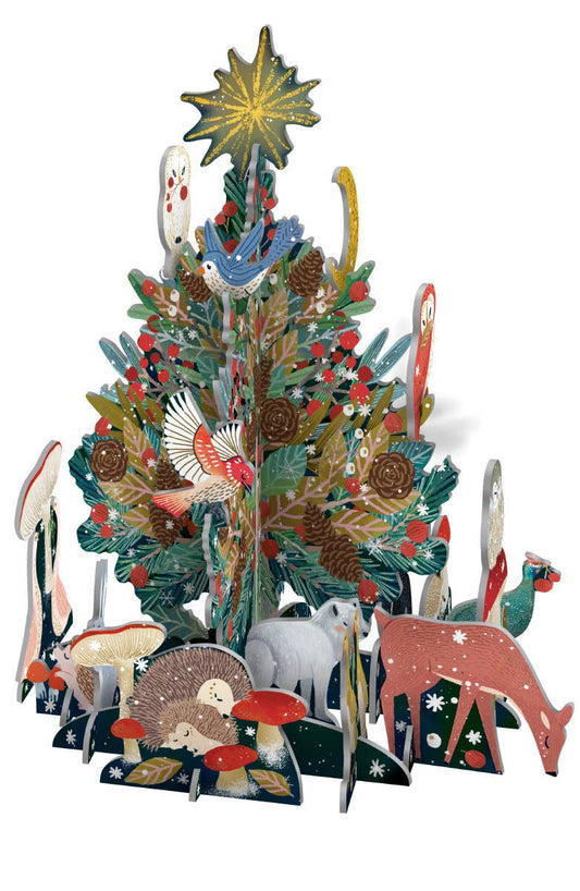 Beneath the Tree Large Pop & Slot Advent