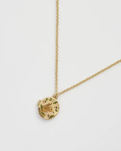 FABLE Fox & Acorn Oval Chain Locket Necklace