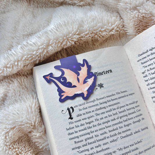 Gold Dragon Magnetic Bookmark