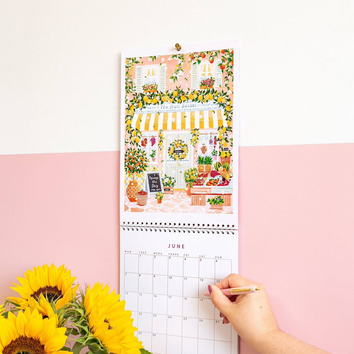 2027 Shopfront Scenes: Wall Calendar
