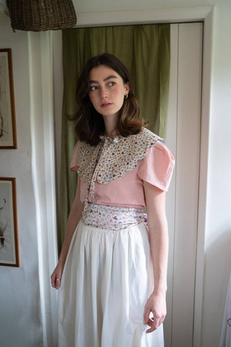 FABLE Collar Deco Blooms Ditsy Cream