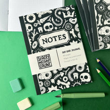 Skull and Bones Dot Grid Notebook 💀