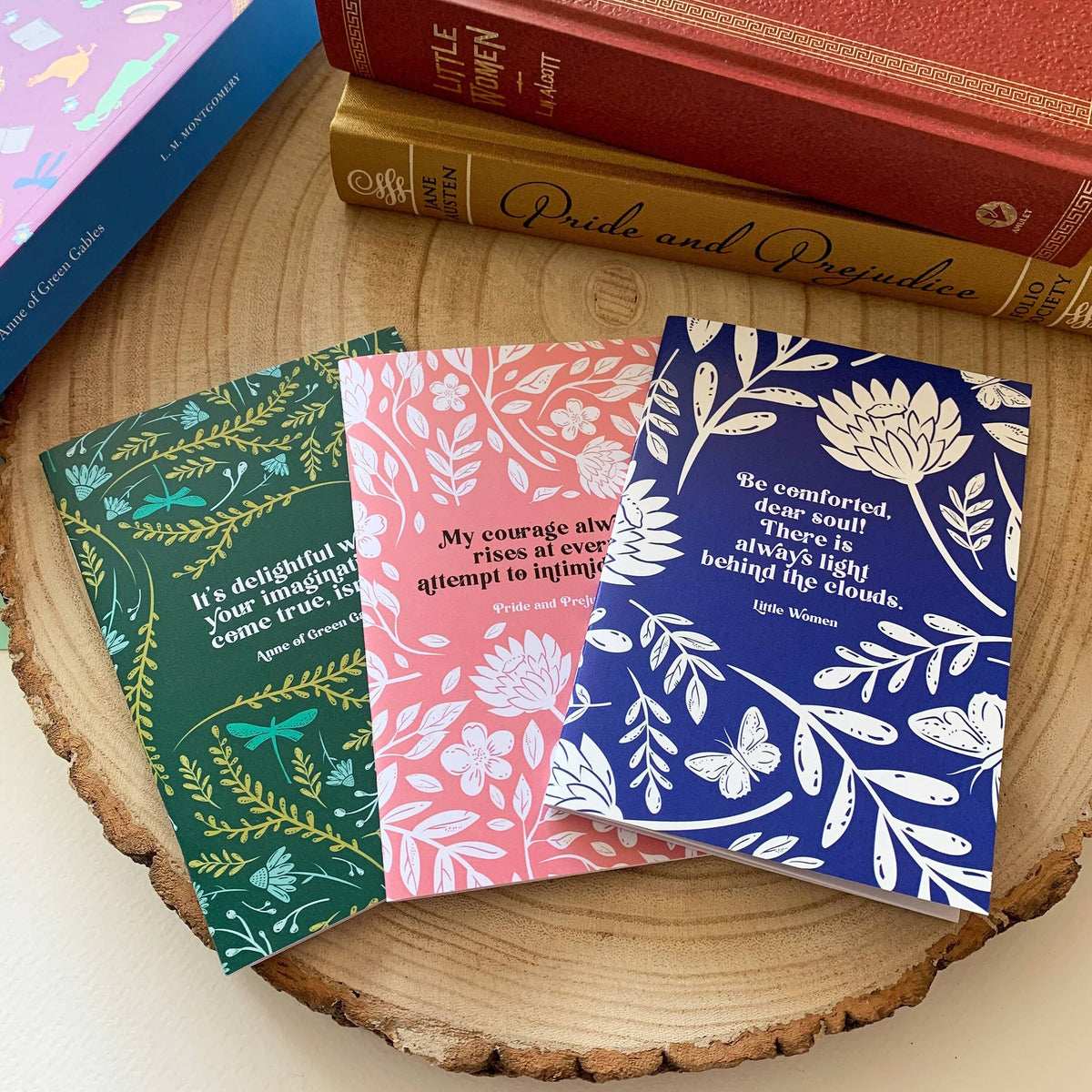 Women of Literature A6 Pocket Notebook Set