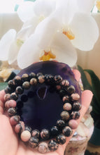 Rhodonite Bead Bracelet