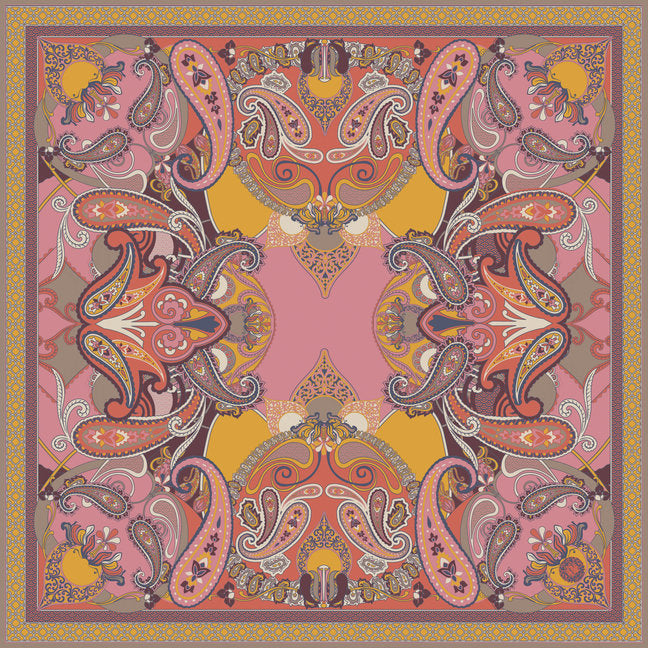 Paisley Square Scarf