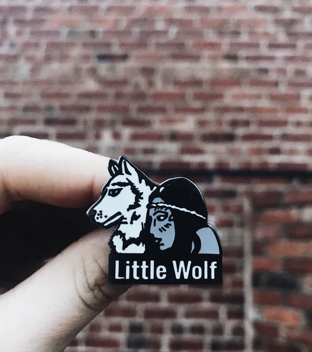 Little Wolf Enamel Pin 🐺🐾