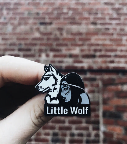 Little Wolf Enamel Pin 🐺🐾
