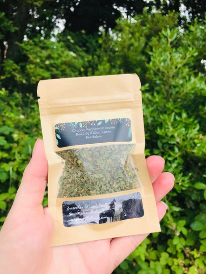 Organic Peppermint Leaves 🌿