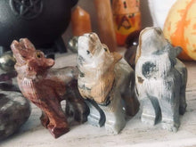 Soapstone Wolf Carving