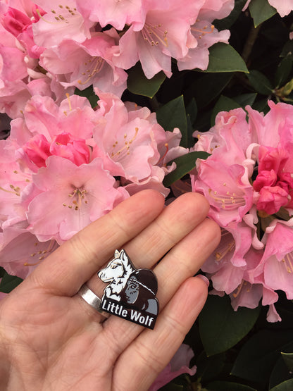 Little Wolf Enamel Pin 🐺🐾