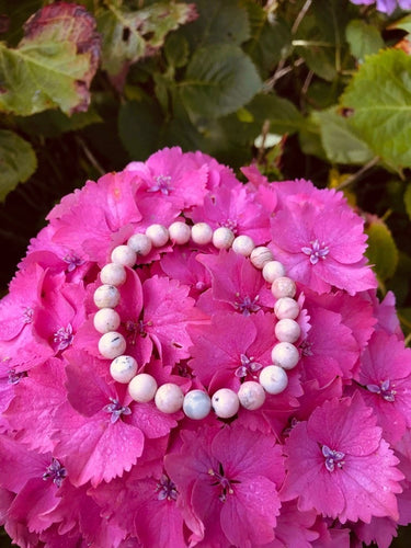 Rhodochrosite Bead Bracelet