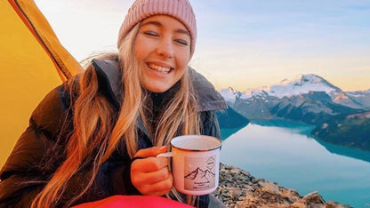 Little Wolf Enamel Mug ⛺️