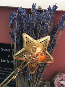 Brass Star Shaped Tea Infuser 🌺🍃
