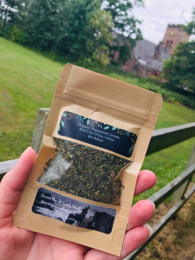 Organic Peppermint Leaves 🌿